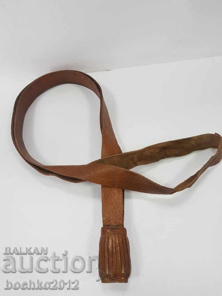 Руски царски кожен темляк за сабя шашка