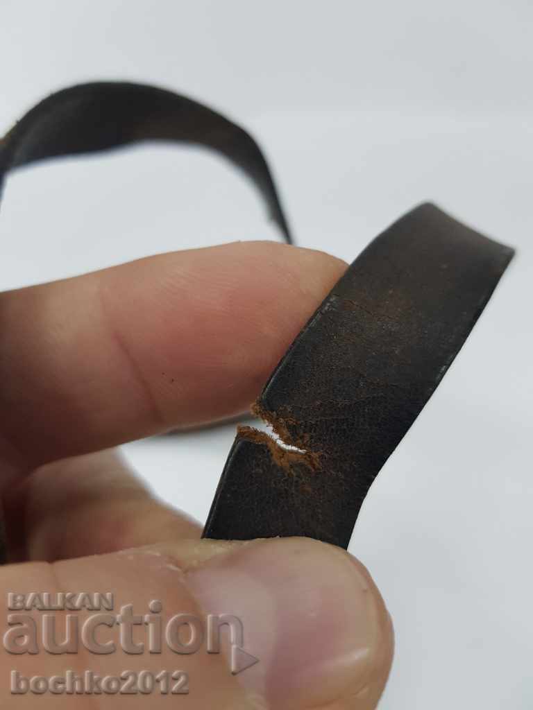 Bulgarian royal leather lanyard for saber shashka - 7 Bulgarian royal leather lanyard for saber shashka - 7