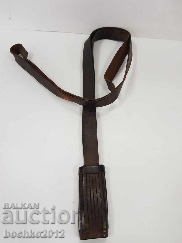 Bulgarian royal leather sword strap