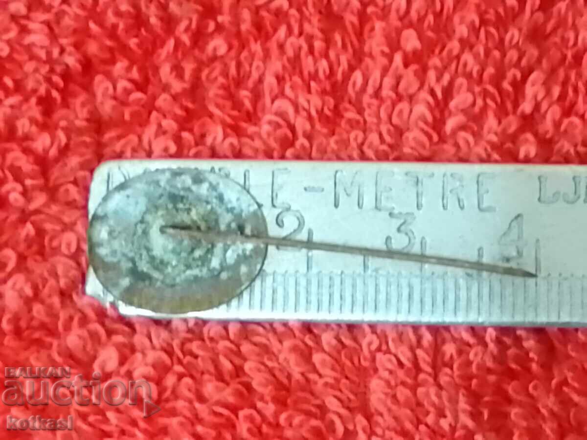 Old social badge pin BALKANTURIST with price 1.50 BGN | € 0.77 Old social badge pin BALKANTURIST with price 1.50 BGN | € 0.77