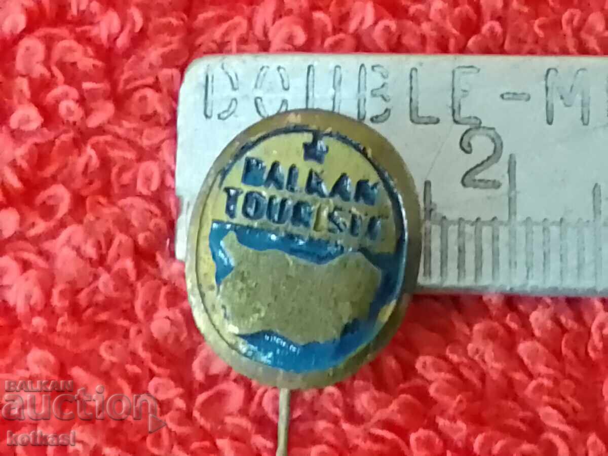Old social badge pin BALKANTURIST Old social badge pin BALKANTURIST