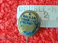 Παλιά καρφίτσα κοινωνικού σήματος BALKANTURIST