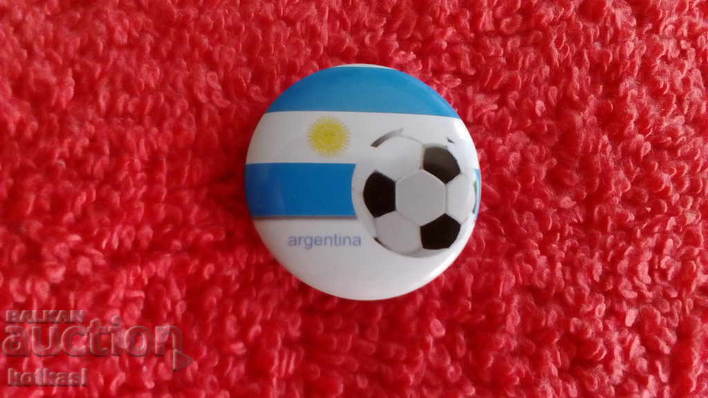 Argentina old sport football badge with price 3.50 BGN | € 1.79 Argentina old sport football badge with price 3.50 BGN | € 1.79