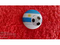 Old sports football badge Argentina