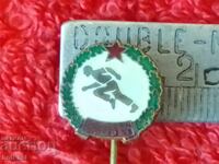 Παλιό αθλητικό κοινωνικό σήμα μπρούτζινο