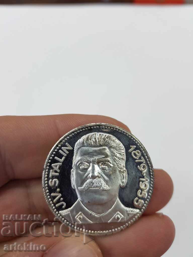 Rare table medal plaque Joseph Stalin - 6 Rare table medal plaque Joseph Stalin - 6