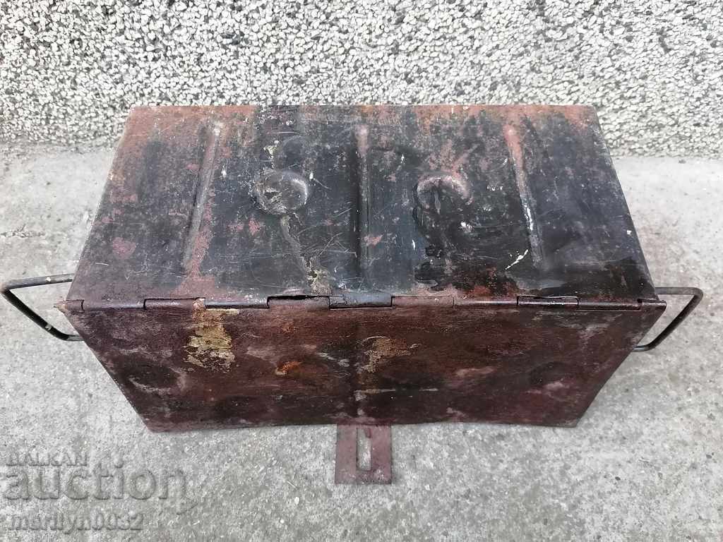 Metal army chest, chest, box WW2 - 5 Metal army chest, chest, box WW2 - 5