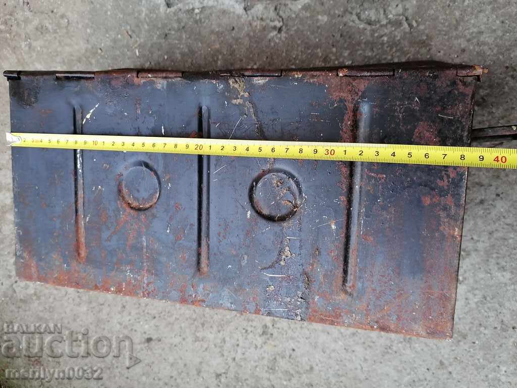 Metal army chest, chest, box WW2 - 7 Metal army chest, chest, box WW2 - 7