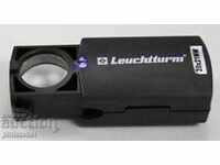 Leuchtturm Lupe Magnifer 20x LED