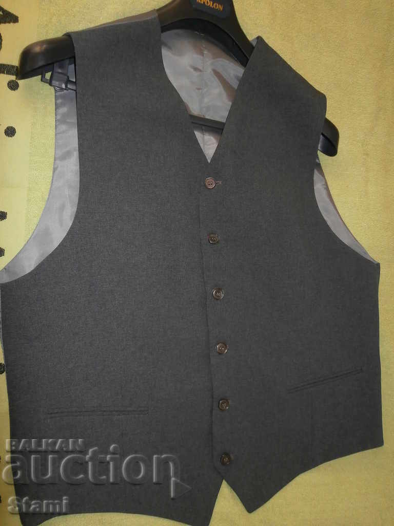 New men's vest for a suit