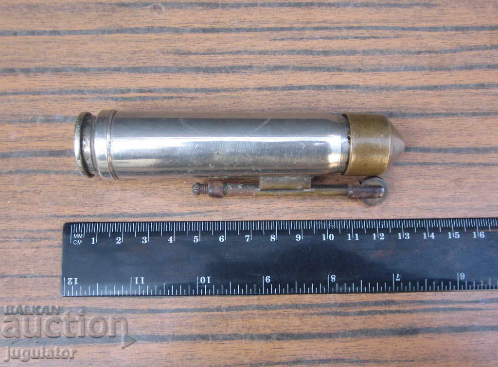 WWII Kingdom of Bulgaria military trench art big lighter - 7 WWII Kingdom of Bulgaria military trench art big lighter - 7