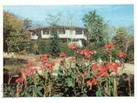 Old postcard - Balchik, Palace - villa "Boryana"