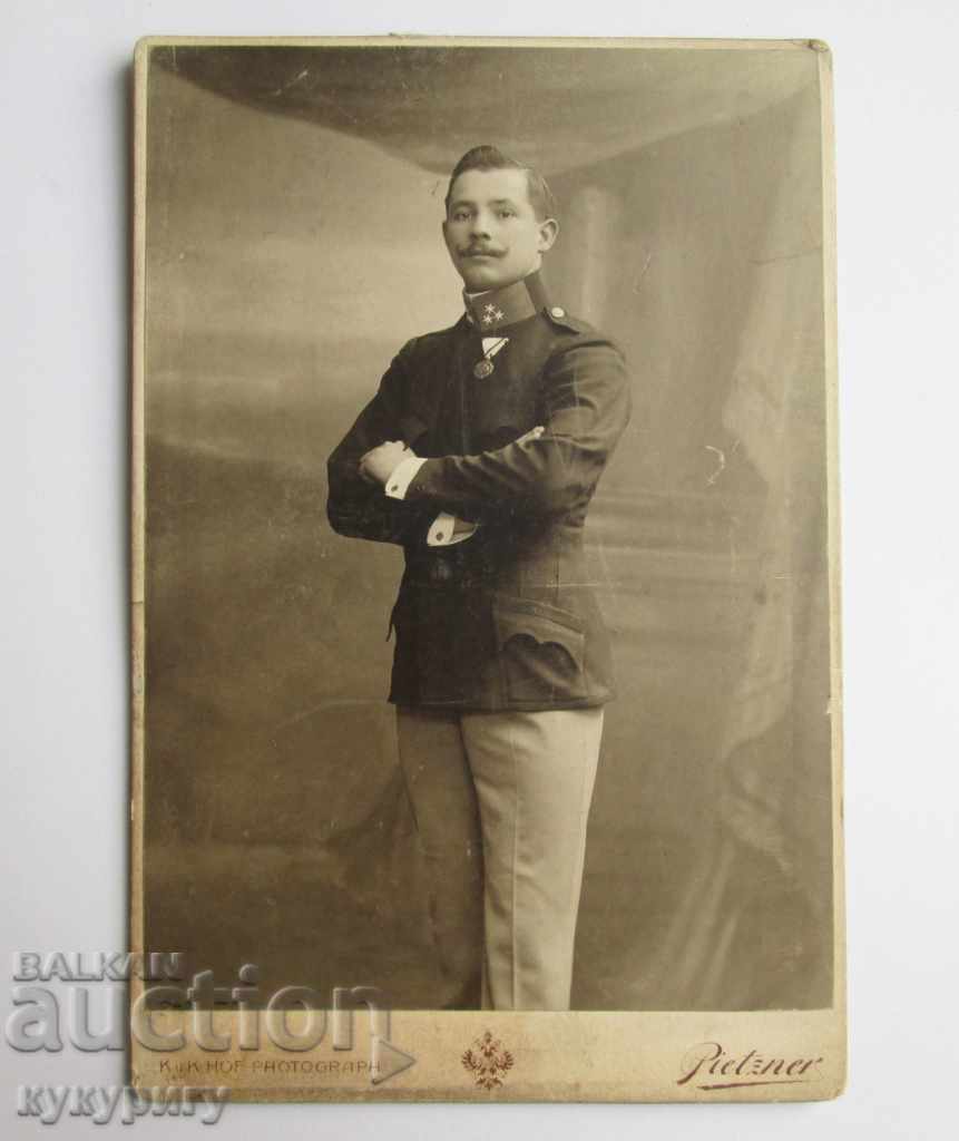 Παλιά φωτογραφία ενός αξιωματικού της Αυστροουγγρικής Αυτοκρατορίας
