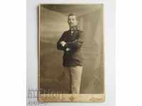 Fotografie veche a unui ofițer al Imperiului Austro-Ungar