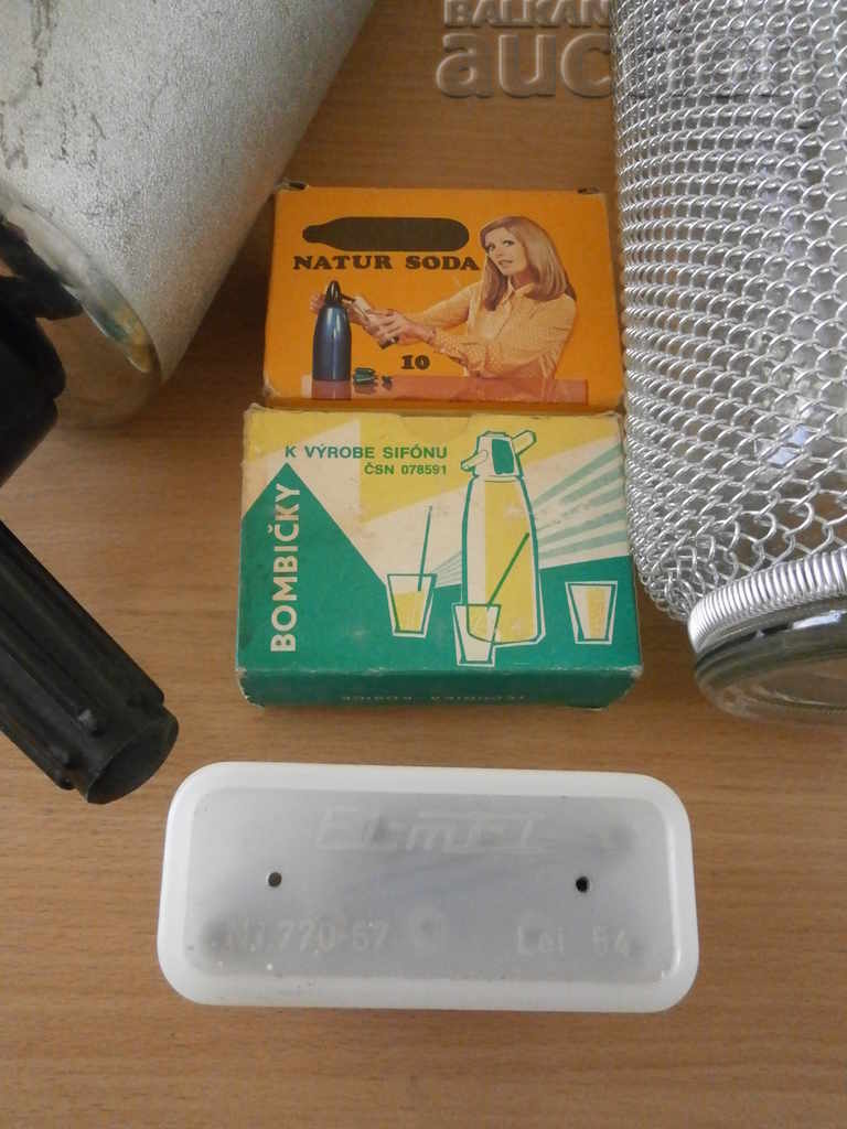 retro vintage siphon for carbonated water lot set - 5 retro vintage siphon for carbonated water lot set - 5