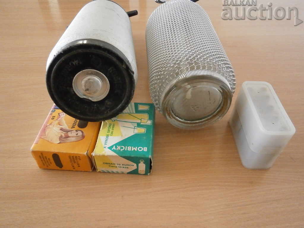 retro vintage siphon for carbonated water lot set - 6 retro vintage siphon for carbonated water lot set - 6