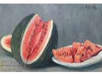 Stefan Egarov - Still life with Watermelon