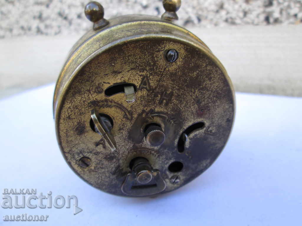 Auction COLLECTOR VERY RARE ALARM CLOCK-F.M.S Auction COLLECTOR VERY RARE ALARM CLOCK-F.M.S