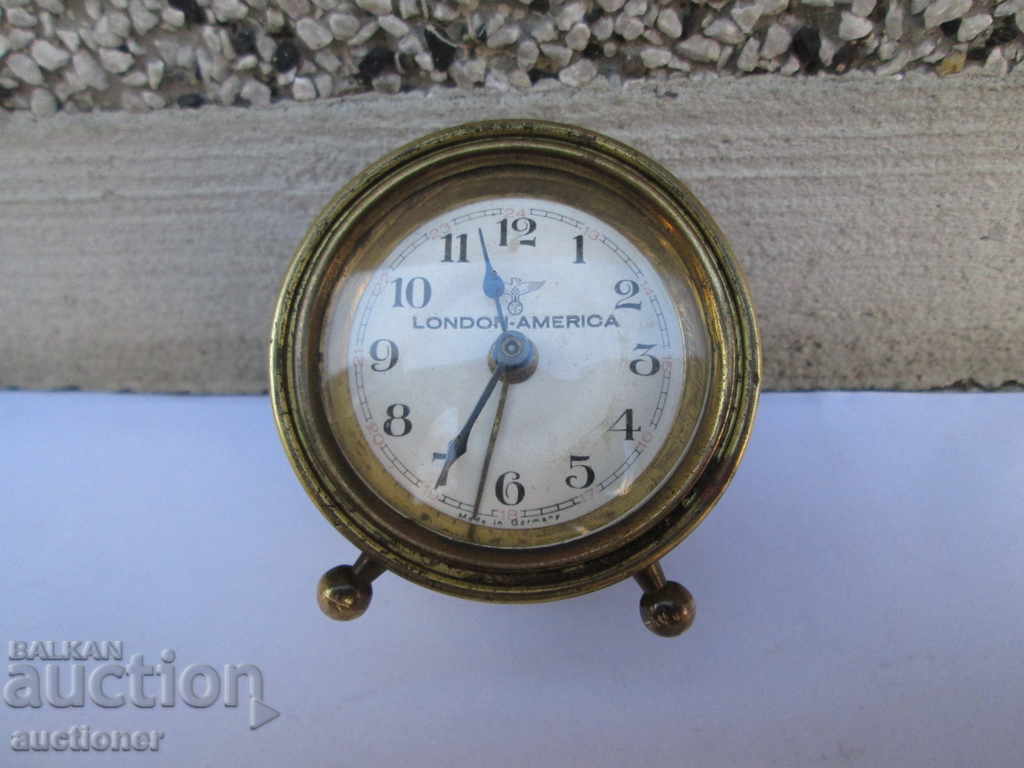COLLECTOR VERY RARE ALARM CLOCK-F.M.S - 6 COLLECTOR VERY RARE ALARM CLOCK-F.M.S - 6