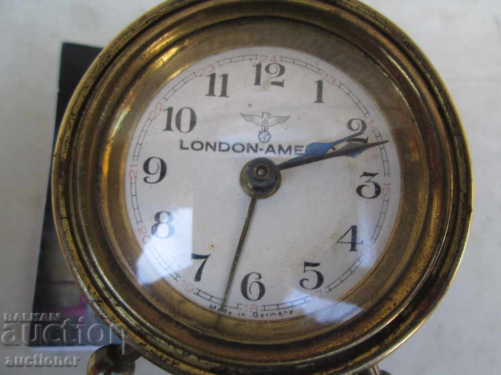 COLLECTOR VERY RARE ALARM CLOCK-F.M.S - 7 COLLECTOR VERY RARE ALARM CLOCK-F.M.S - 7