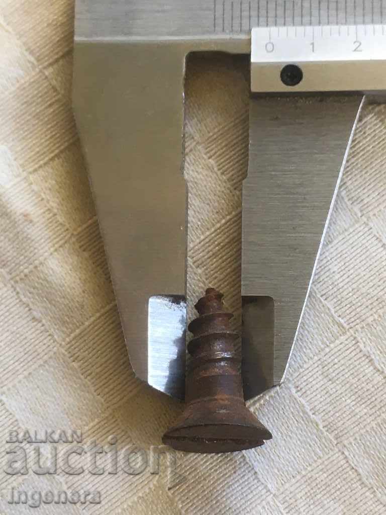 VISION WOOD SCREW CONE LARGE THREAD - 4 PCS - 7 VISION WOOD SCREW CONE LARGE THREAD - 4 PCS - 7