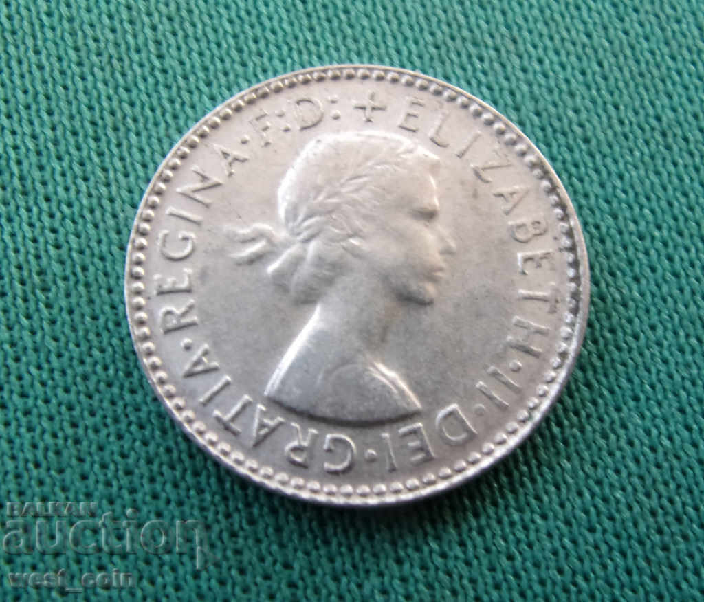 Австралия  3  Пенса  1964  UNC   Рядка Монета с цена € 3.07 | 6.00 лв.