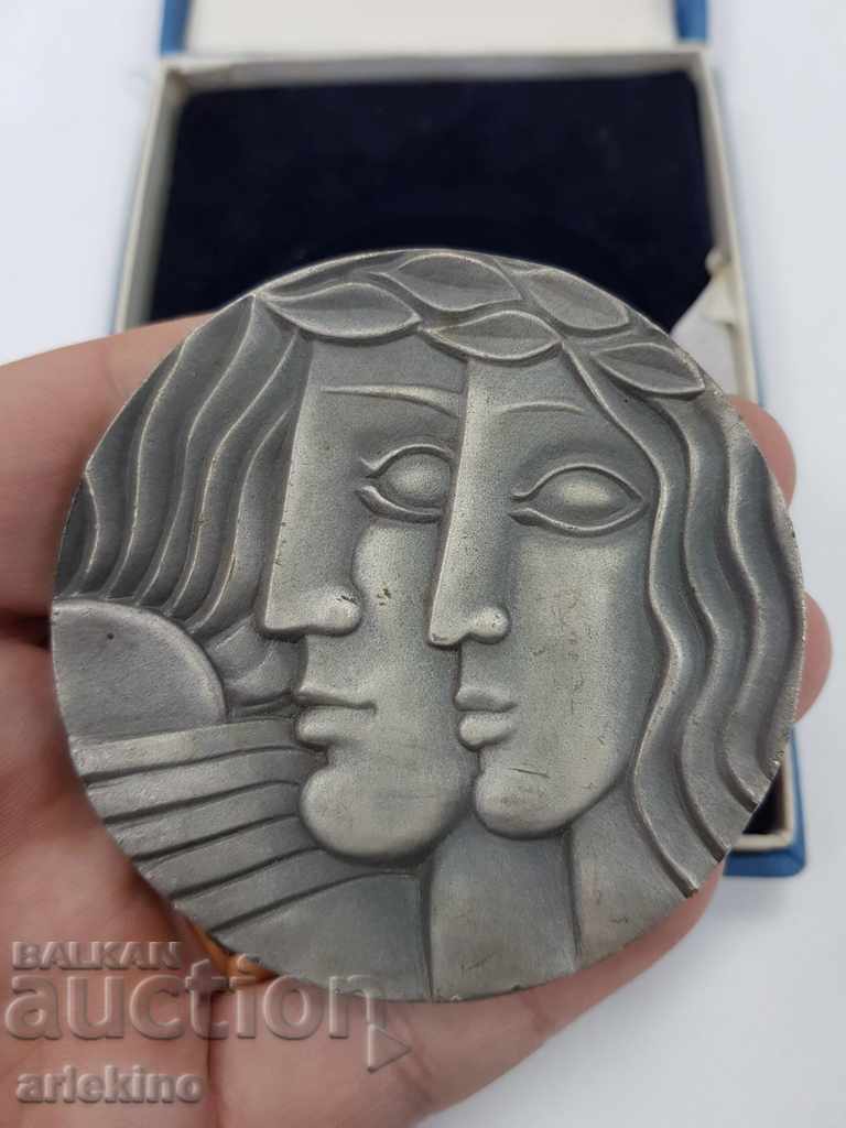 Βουλγαρικό επιτραπέζιο μετάλλιο για την Ολυμπιακή Αξία