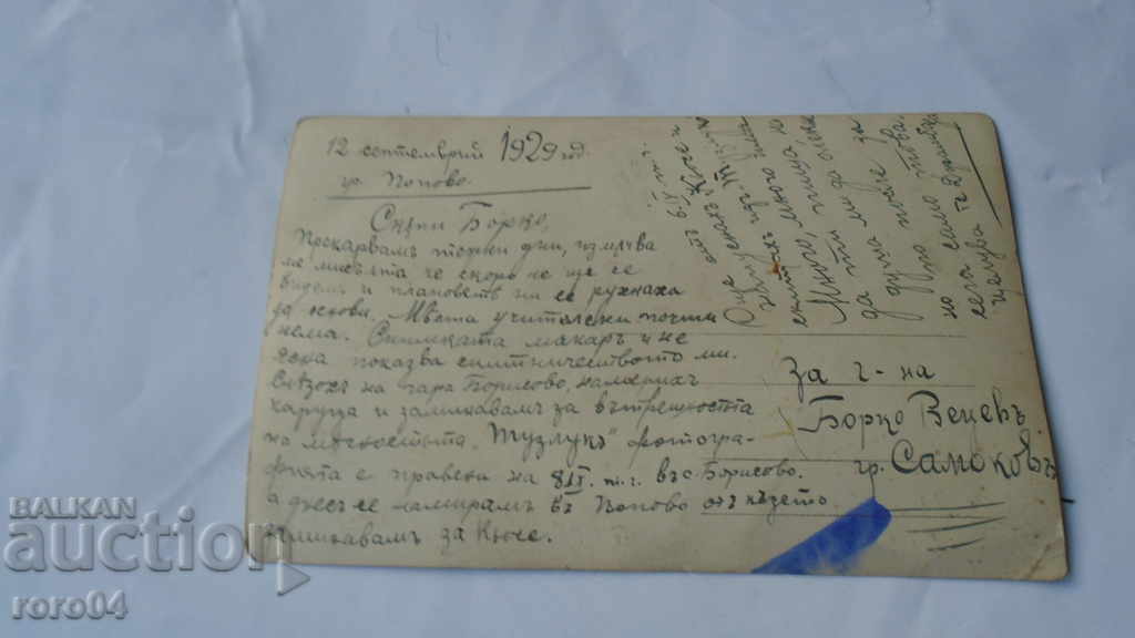 Licitație POPOVO - BĂUTURĂ - VÂNZĂTOR