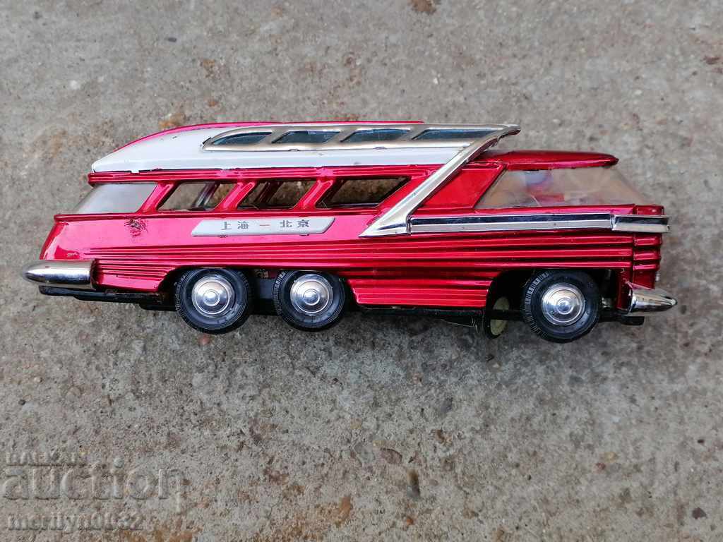 Children's tin toy bus, car, stroller with price 69.00 BGN | € 35.28 Children's tin toy bus, car, stroller with price 69.00 BGN | € 35.28