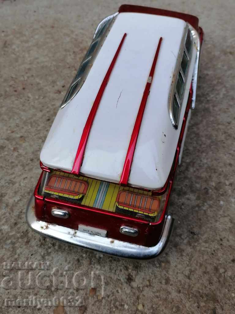 Delivery of Children's tin toy bus, car, stroller Delivery of Children's tin toy bus, car, stroller