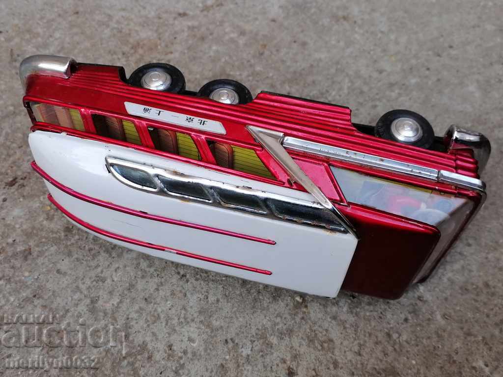 Children's tin toy bus, car, stroller - 7 Children's tin toy bus, car, stroller - 7