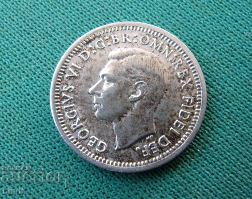 Australia 3 Pence 1951 UNC Rare with price € 4.09 | 8.00 BGN Australia 3 Pence 1951 UNC Rare with price € 4.09 | 8.00 BGN