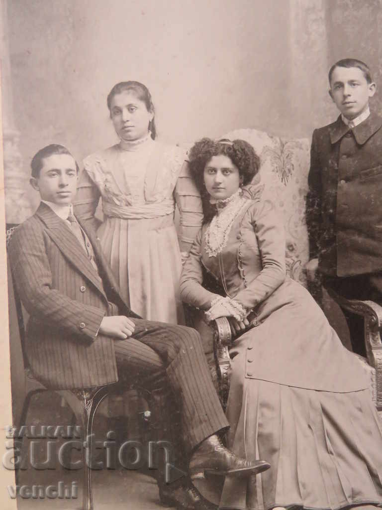 Auction OLD PHOTO - CARDBOARD - LARGE - BABAJOV - SOFIA Auction OLD PHOTO - CARDBOARD - LARGE - BABAJOV - SOFIA