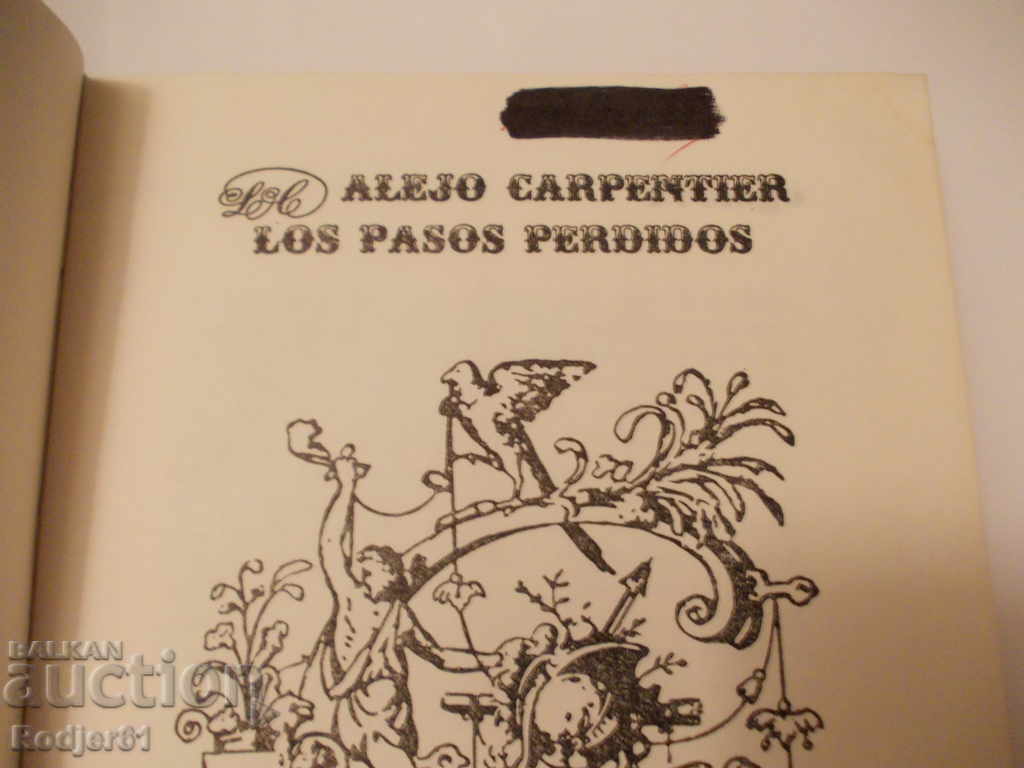 Delivery of books - Los pasos perdidos Alejo Carpentier Delivery of books - Los pasos perdidos Alejo Carpentier