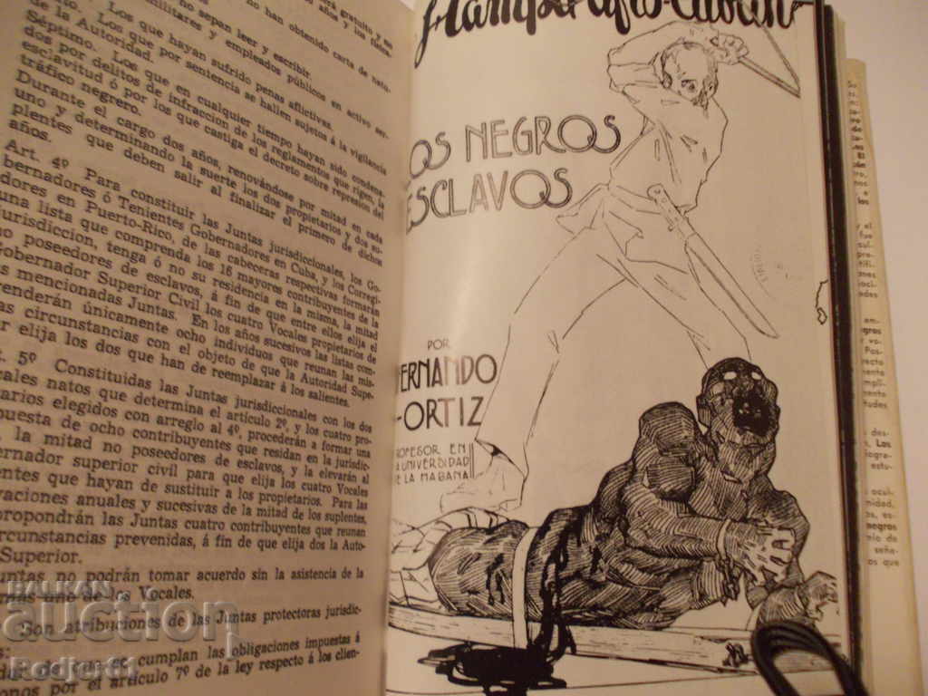 Delivery of books - Los negros esclavos - Fernando Ortiz Delivery of books - Los negros esclavos - Fernando Ortiz