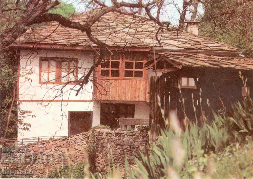 Παλιά καρτ-ποστάλ - Bozhentsi, Παλιό σπίτι