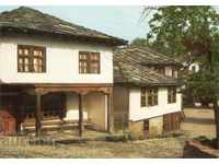 Carte poștală veche - Bozhentsi, Case vechi