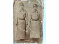 1892 OLD PHOTO PHOTO CARDBOARD SWORD HAT EXCELLENCE