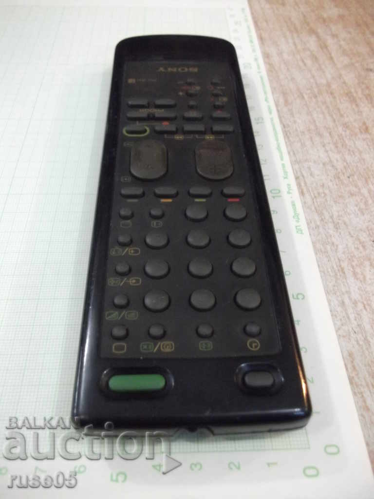 Remote "SONY" working - 8 - 5 Remote "SONY" working - 8 - 5