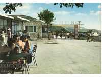 Old postcard - Albena, Camping