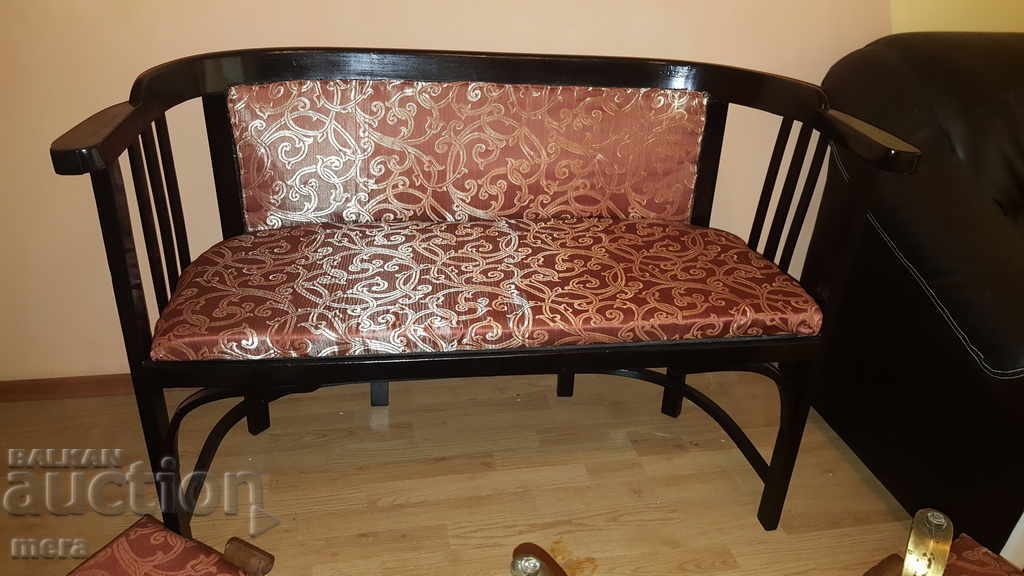 Antique living room set of 5 parts - 5