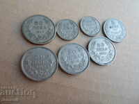 lot 7 br balgarski moneti v kachestvo,za kolekcia