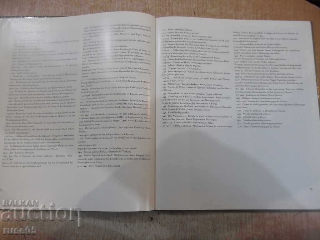 Delivery of The book "DONATELLO - Hannelore Sachs" - 72 pages. Delivery of The book "DONATELLO - Hannelore Sachs" - 72 pages.