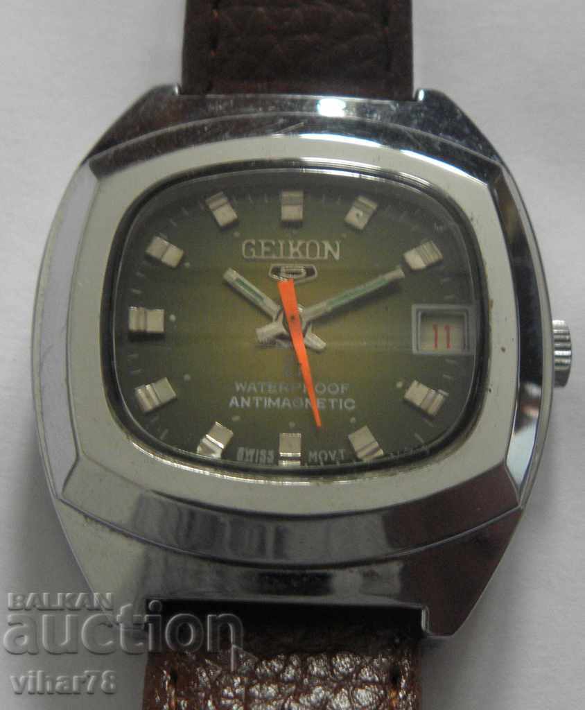 Ceas pentru bărbați cu cheie - GEIKON 5 cu preț 99.99 BGN | € 51.12 Ceas pentru bărbați cu cheie - GEIKON 5 cu preț 99.99 BGN | € 51.12