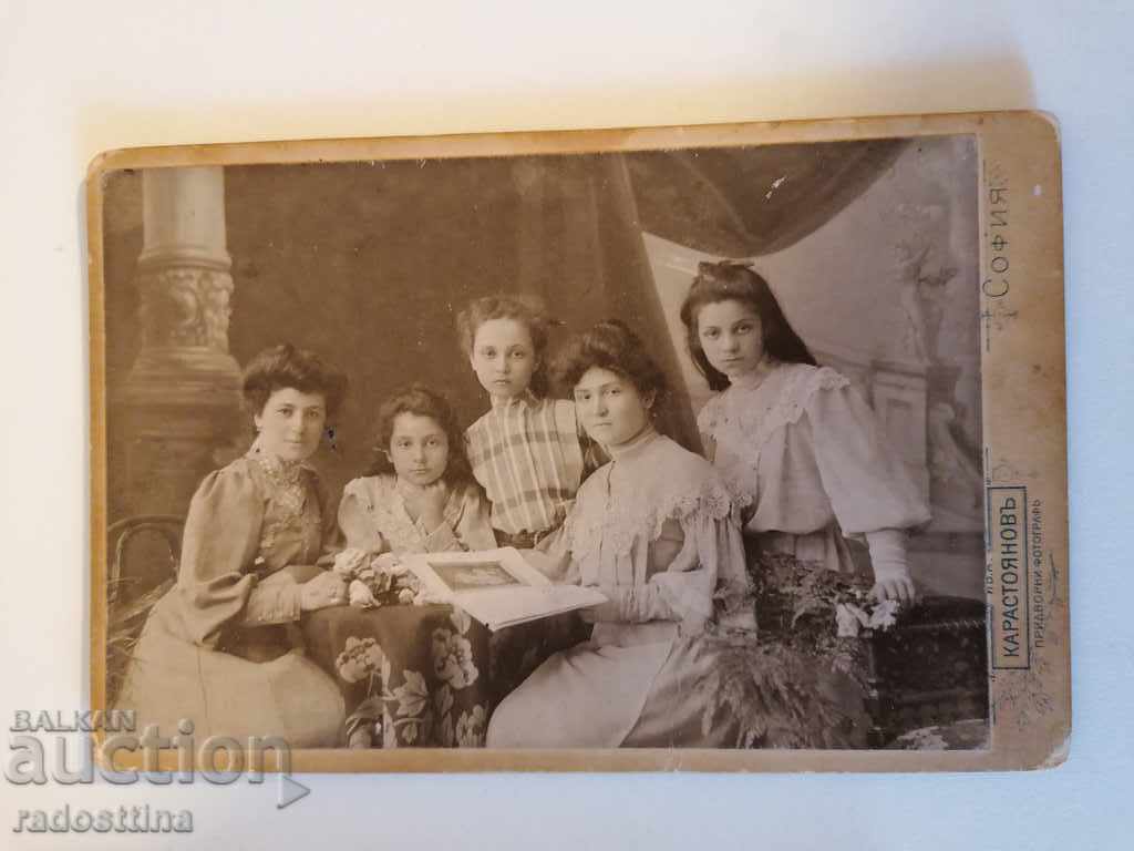 Φωτογραφία από χαρτόνι Ivan Karastoyanov 1906