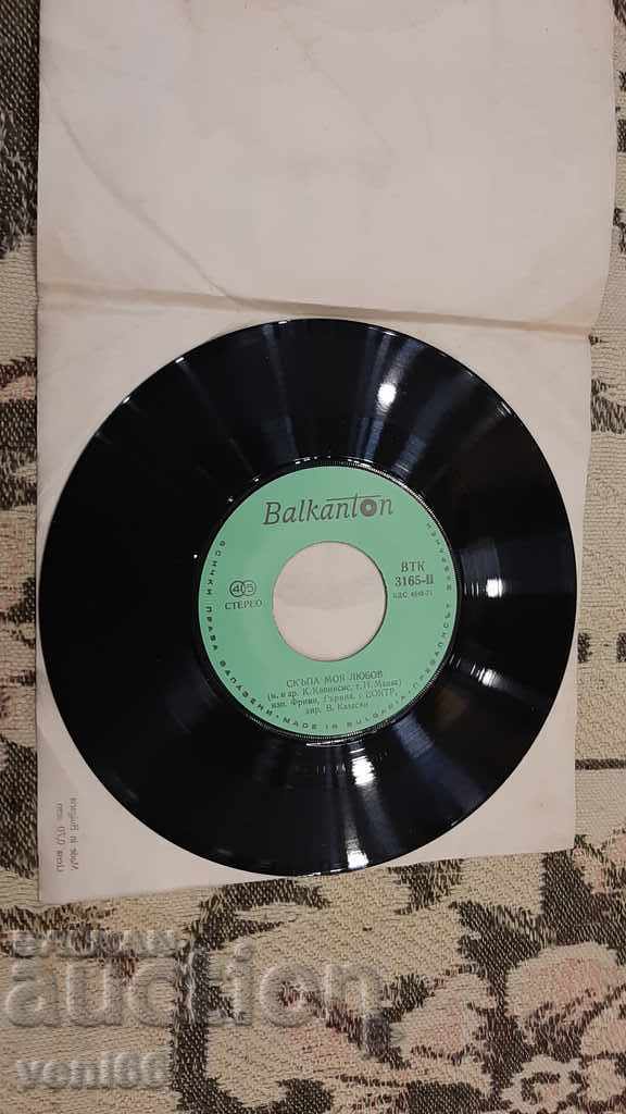 VTK 3165 Zoran Milevoevich with price 1.00 BGN | € 0.51 VTK 3165 Zoran Milevoevich with price 1.00 BGN | € 0.51