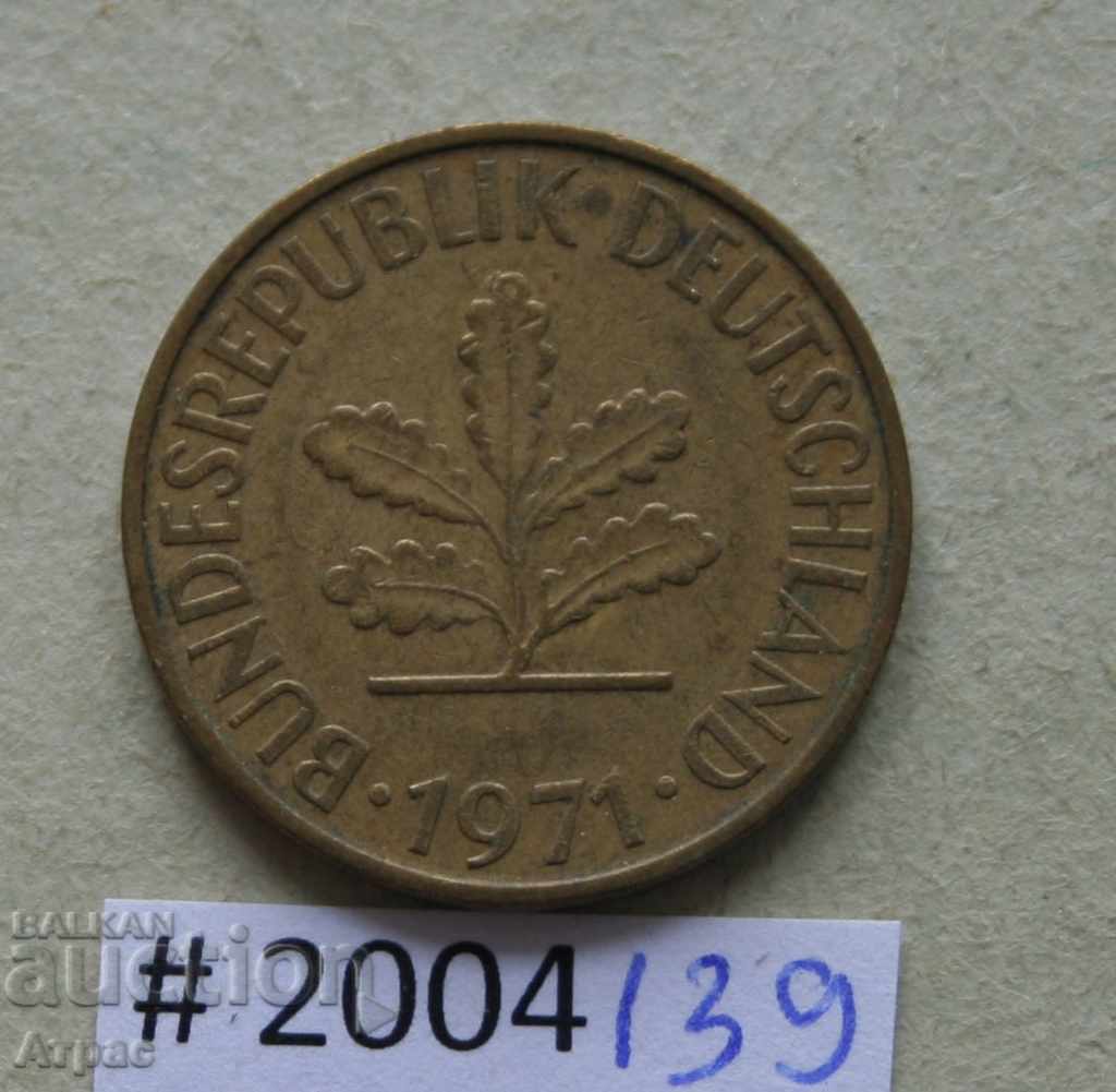 10 пфениг 1971 G - ФРГ с цена € 0.20 | 0.39 лв. 10 пфениг 1971 G - ФРГ с цена € 0.20 | 0.39 лв.