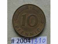 10 pfennig 1971 G - Germania