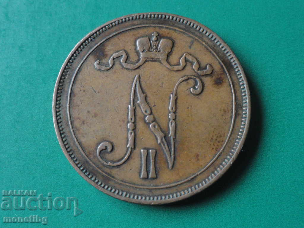 Delivery of Russia (for Finland) 1908 - 10 pennies Delivery of Russia (for Finland) 1908 - 10 pennies