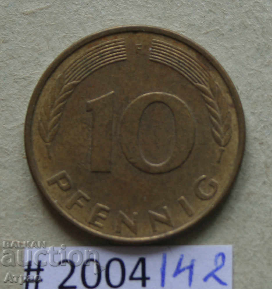 10 pfennig 1979 f - Γερμανία